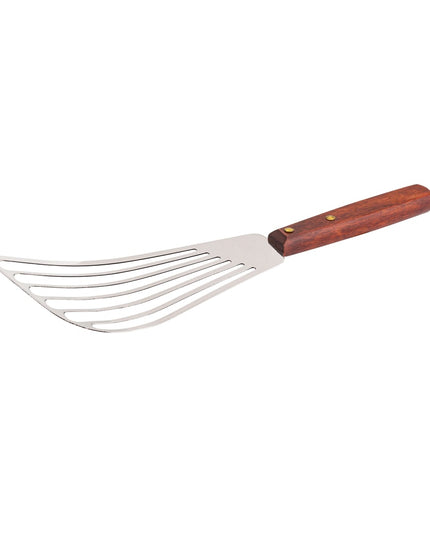 Xẻng Lật Matfer Bourgeat 982045 Lưỡi Vát 30.5 cm Thép Không Gỉ Tay Cầm Gỗ