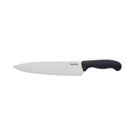 Dao Bếp Trưởng Taylor 5248364 25.4 cm Tay Cầm Nylon/Silicone Đen Thép Đức Carbon Cao