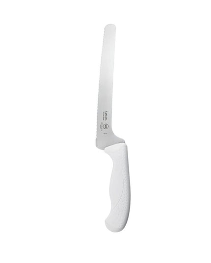 Dao Cắt Bánh Mì Taylor 5248369 25.4 cm Cán Nylon/Silicone Trắng Thép Carbon Đức