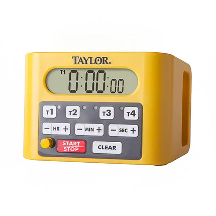 Đồng Hồ Hẹn Giờ Điện Tử Taylor 5839N 4 Sự Kiện 11.4 x 15.9 cm Vàng