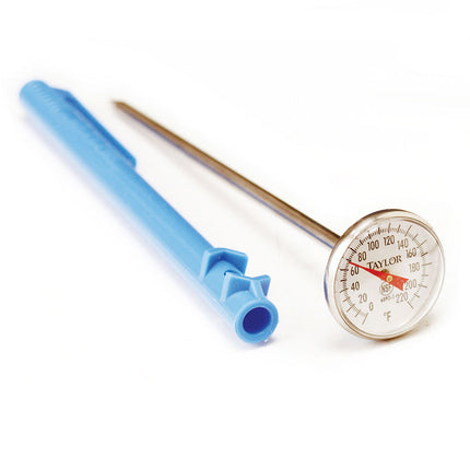 Nhiệt Kế Túi Taylor 6092N Mặt Đồng Hồ 2.5 cm Cán 12.7 cm, 0 Đến 220 Độ F