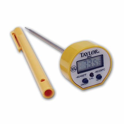 Nhiệt Kế Điện Tử Bỏ Túi Taylor 9842FDA Đọc Tức Thì Que Đo 12.7 cm, -40 Đến 450 Độ F
