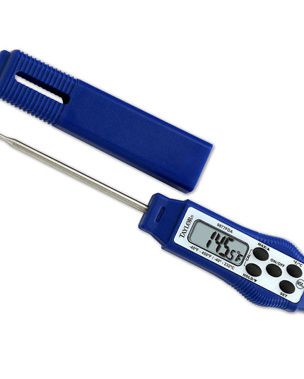 Nhiệt Kế Điện Tử Nhỏ Gọn Taylor 9877FDA - -40° Đến 450° F, Màn Hình LCD