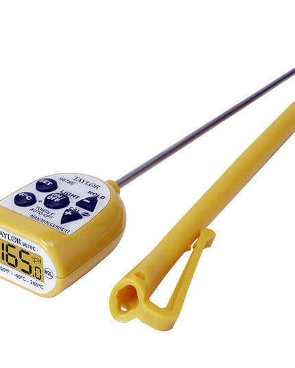 Nhiệt Kế Điện Tử Bỏ Túi Taylor 9878E Thân 11.4 cm, -40 Đến 500 Độ F