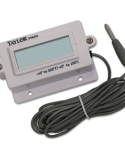 Nhiệt Kế Điện Tử Gắn Bảng Điều Khiển Taylor 9940N Dải Đo -40 Đến 300 Độ