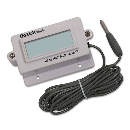 Nhiệt Kế Điện Tử Gắn Bảng Điều Khiển Taylor 9940N Dải Đo -40 Đến 300 Độ