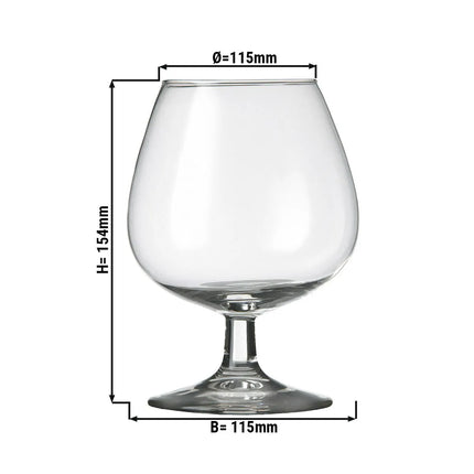 (4 pcs) Cognac glass - GGM Gastro SPECIALS - 800 ml