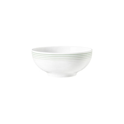(4 pcs) SELTMANN WEIDEN | BLUES Porcelain Bowls – Ø 13 cm – Sage Green – Dishwasher-Safe