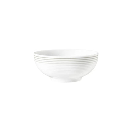 (4 pieces) SELTMANN WEIDEN | Porcelain Bowl – Ø 13 cm - Pearl Grey - Blues - Dishwasher Safe