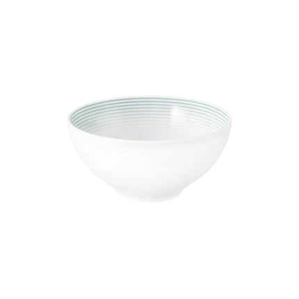 (4 pieces) SELTMANN WEIDEN | Porcelain Round Bowl Ø 155 mm – Arctic Blue - Glossy - Blues