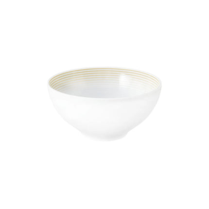 (4 pieces) SELTMANN WEIDEN | Porcelain Round Bowl Ø 155 mm – Sand Beige - Glossy - Blues
