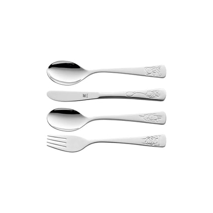 (4 pieces) ZWILLING | Children's Cutlery Set – 18/10 stainless steel - Teddy motif