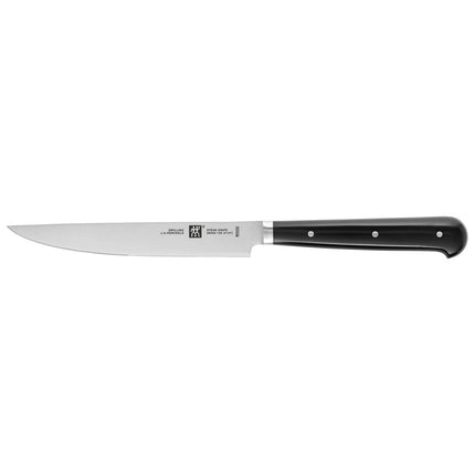 (4 pieces) ZWILLING | Steak Knife Set – Serrated Edge - Black Handle - Stainless Steel
