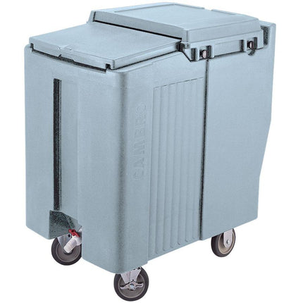 Thùng đá di động nắp trượt màu xanh đá phiến Cambro SlidingLid ICS125T401 57 kg - kiểu cao