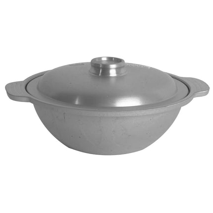 Chảo Wok Nhôm Thunder Group CETW003 20.3 cm Có Nắp