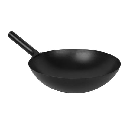 Chảo Wok Jin-Ping Nhật Bản Thunder Group IRJWC001 35.6 cm Gang