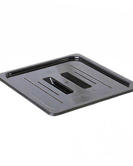 Nắp Khay Thực Phẩm Cỡ 1/2 Thunder Group PLPA7120CBK - Polycarbonate, Đen