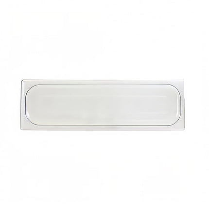 Nắp Khay Thức Ăn Kích Thước Nửa Dài Thunder Group PLPA7120LC - Polycarbonate, Trong Suốt