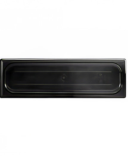 Nắp Khay Đựng Thực Phẩm Dài Cỡ Nửa Thunder Group PLPA7120LCBK - Polycarbonate, Đen