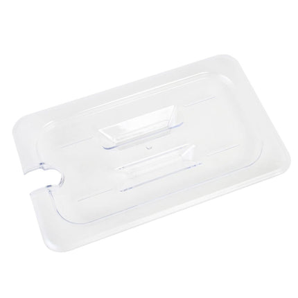 Nắp Khay Thực Phẩm Có Rãnh Thunder Group PLPA7140CS Cỡ 1/4 - Polycarbonate, Trong Suốt