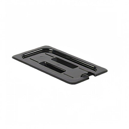 Nắp Khay Thực Phẩm Có Rãnh Thunder Group PLPA7140CSBK Cỡ 1/4 - Polycarbonate, Màu Đen