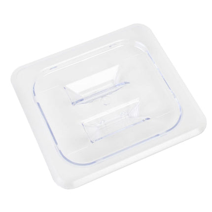 Nắp Khay Thực Phẩm Cỡ 1/6 Thunder Group PLPA7160C - Polycarbonate, Trong Suốt