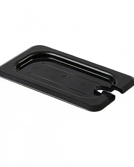 Thunder Group PLPA7190CSBK Nắp Khay Thực Phẩm Cỡ 1/9 Có Rãnh - Polycarbonate, Đen