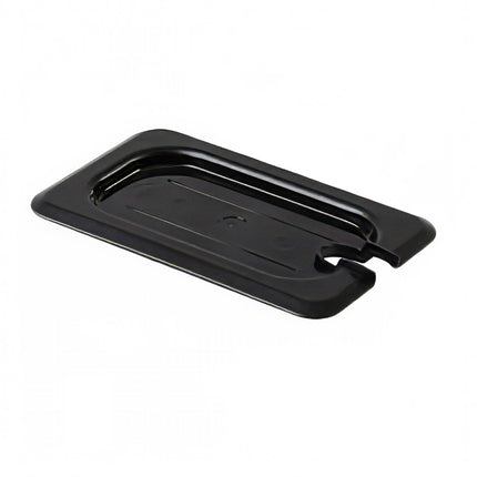 Thunder Group PLPA7190CSBK Nắp Khay Thực Phẩm Cỡ 1/9 Có Rãnh - Polycarbonate, Đen