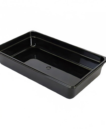 Khay Đựng Thực Phẩm Thunder Group PLPA8004BK Full Size 10.16 cm Đen