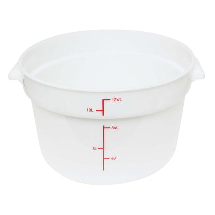 Hộp Đựng Thực Phẩm Tròn Thunder Group PLRFT312PP 11.4 lít - Polypropylene, Trắng