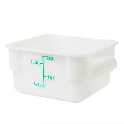 Thunder Group PLSFT002PP Hộp Đựng Thực Phẩm Vuông 1.9 lít - Polypropylene, Trắng