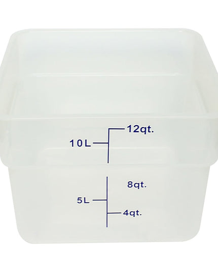 Hộp Đựng Thực Phẩm Vuông Thunder Group PLSFT012TL 11.4 lít - Polypropylene Trong Mờ