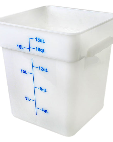 Thunder Group PLSFT018PP Hộp Đựng Thực Phẩm Vuông 17 lít - Trắng