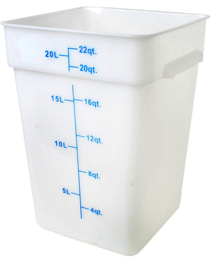 Thunder Group PLSFT022PP Hộp Đựng Thực Phẩm Vuông 20.8 lít - Trắng