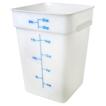 Thunder Group PLSFT022PP Hộp Đựng Thực Phẩm Vuông 20.8 lít - Trắng