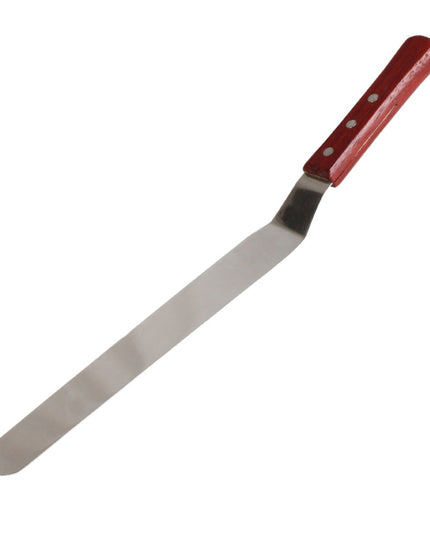 Phới Phết Lệch Thunder Group SLPSP010C 24.1 cm Tay Cầm Gỗ, Thép Không Gỉ
