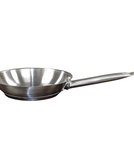 Chảo Rán Thép Không Gỉ Thunder Group SLSFP4008 20.3 cm Tay Cầm Kim Loại Rỗng