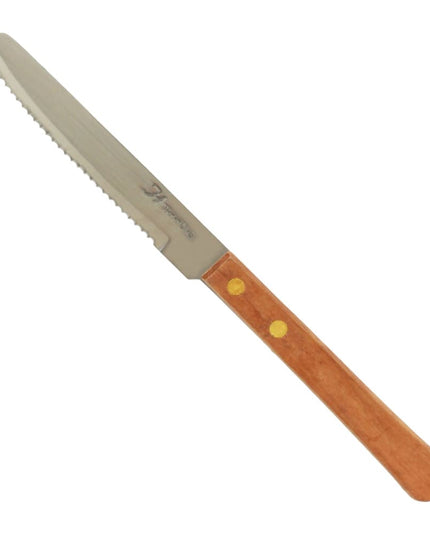 Dao Steak Thunder Group SLSK016 21 cm Cán Gỗ Thép Không Gỉ