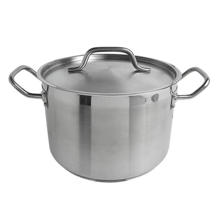 Nồi Hầm Inox Thunder Group SLSPS4008 7.6 lít Có Nắp - Dùng Cho Bếp Từ