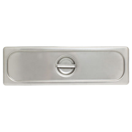 Nắp Khay Hấp Thunder Group STPA5120CL Kích Thước Một Nửa Dài, Thép Không Gỉ