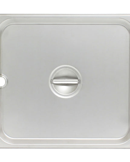 Nắp Khay Hấp Nửa Kích Thước Thunder Group STPA5120CS - Có Rãnh, Thép Không Gỉ