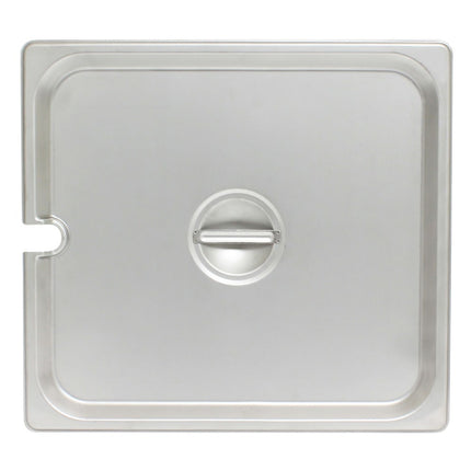 Nắp Khay Hấp Nửa Kích Thước Thunder Group STPA5120CS - Có Rãnh, Thép Không Gỉ