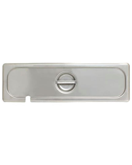 Nắp Khay Hấp Thunder Group STPA5120CSL Kích Thước Nửa Dài - Có Rãnh, Thép Không Gỉ