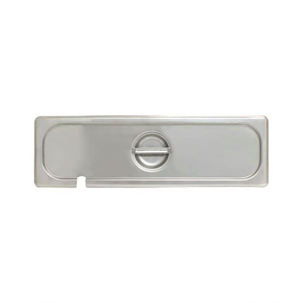 Nắp Khay Hấp Thunder Group STPA5120CSL Kích Thước Nửa Dài - Có Rãnh, Thép Không Gỉ