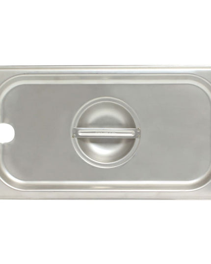 Nắp Khay Hấp Thunder Group STPA5130CS Cỡ 1/3 - Khía Rãnh, Inox
