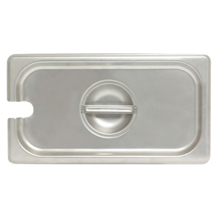 Nắp Khay Hấp Thunder Group STPA5130CS Cỡ 1/3 - Khía Rãnh, Inox