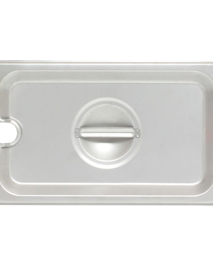 Nắp Khay Hấp Cỡ 1/4 Thunder Group STPA5140CS - Có Rãnh, Thép Không Gỉ