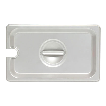 Nắp Khay Hấp Cỡ 1/4 Thunder Group STPA5140CS - Có Rãnh, Thép Không Gỉ