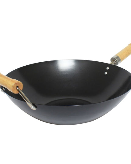Chảo Wok Thunder Group TF002 35.6 cm Thép Cacbon