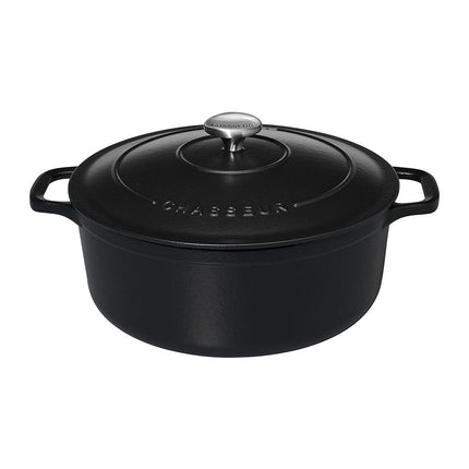 Nồi Hầm Gang Chasseur FN425 4 lít 32 x 24.1 cm Đen